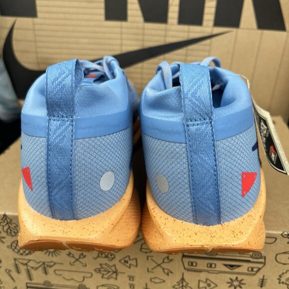 NEW Nike Pegasus Trail 5 GTX Gore Tex Blue Copper Moon FQ0908-400 Size 8 - Picture 4 of 6